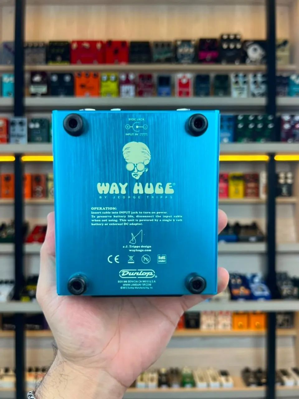 Pedal Way Huge Supa-Puss Analog Delay - Foto 3