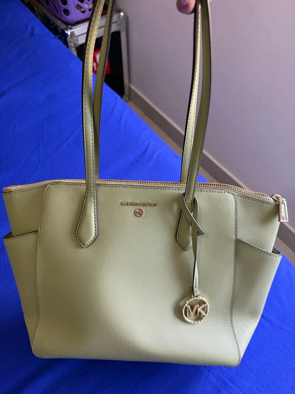 Bolsa MK Verde Pistache - Foto 2