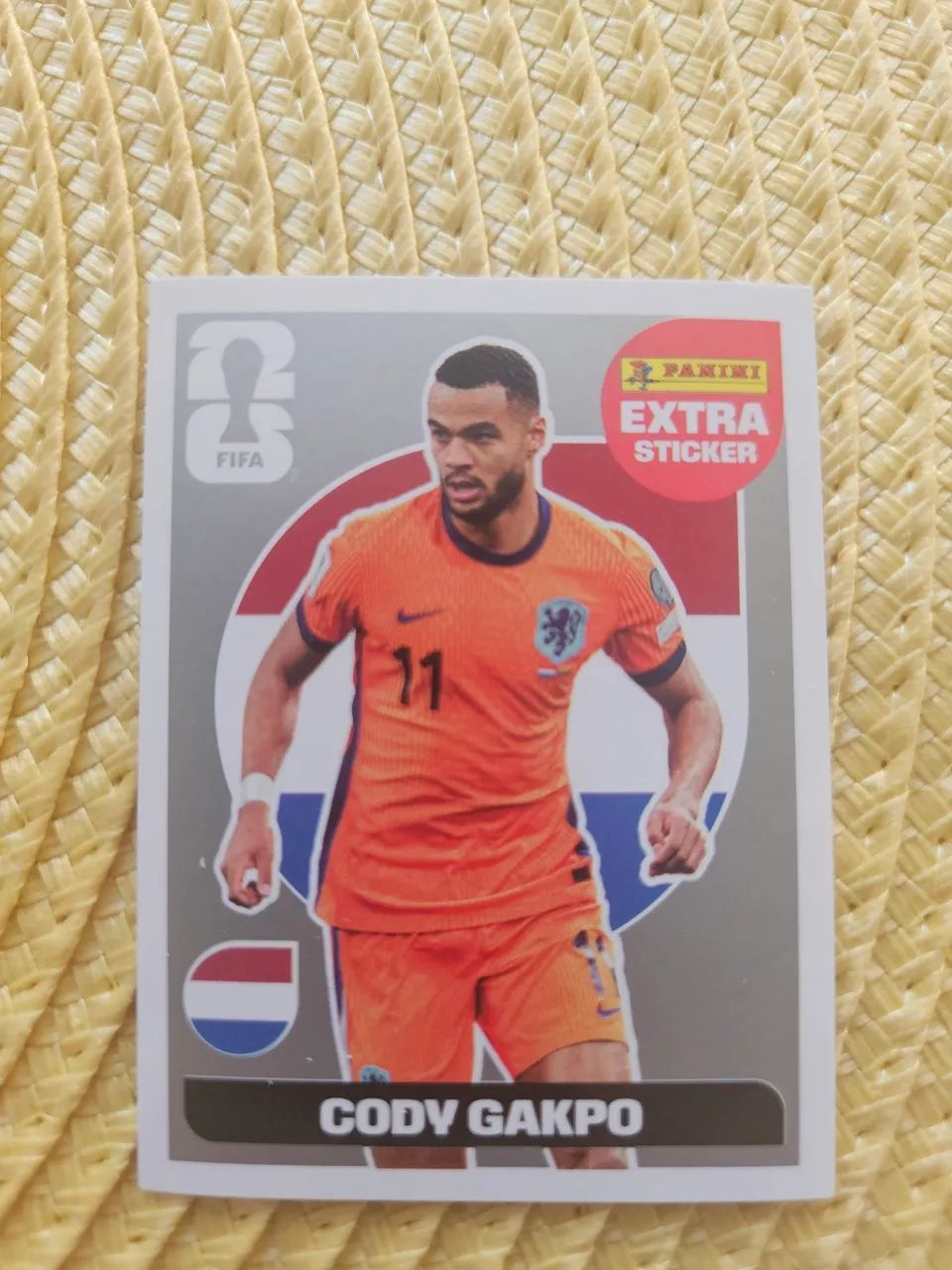 Figurinhas da copa, prata, CODY GAKPO - Foto 2