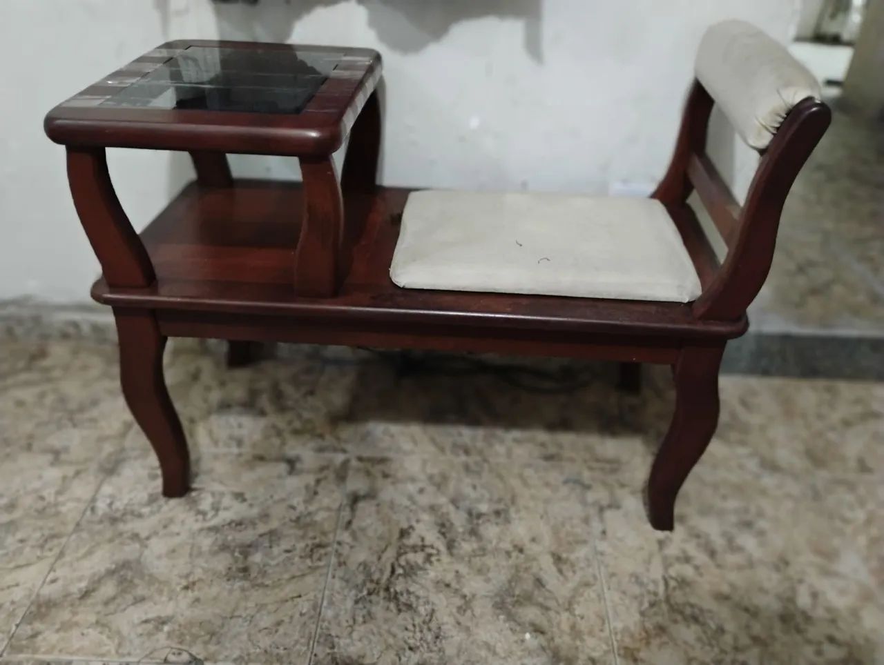 Mesa para telefone antiga  - Foto 3