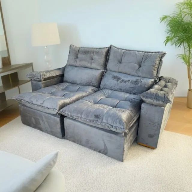Sofá Retrátil e Reclinável Imperial 2,00 m  Novo!!  Pronta Entrega!! - Foto 5