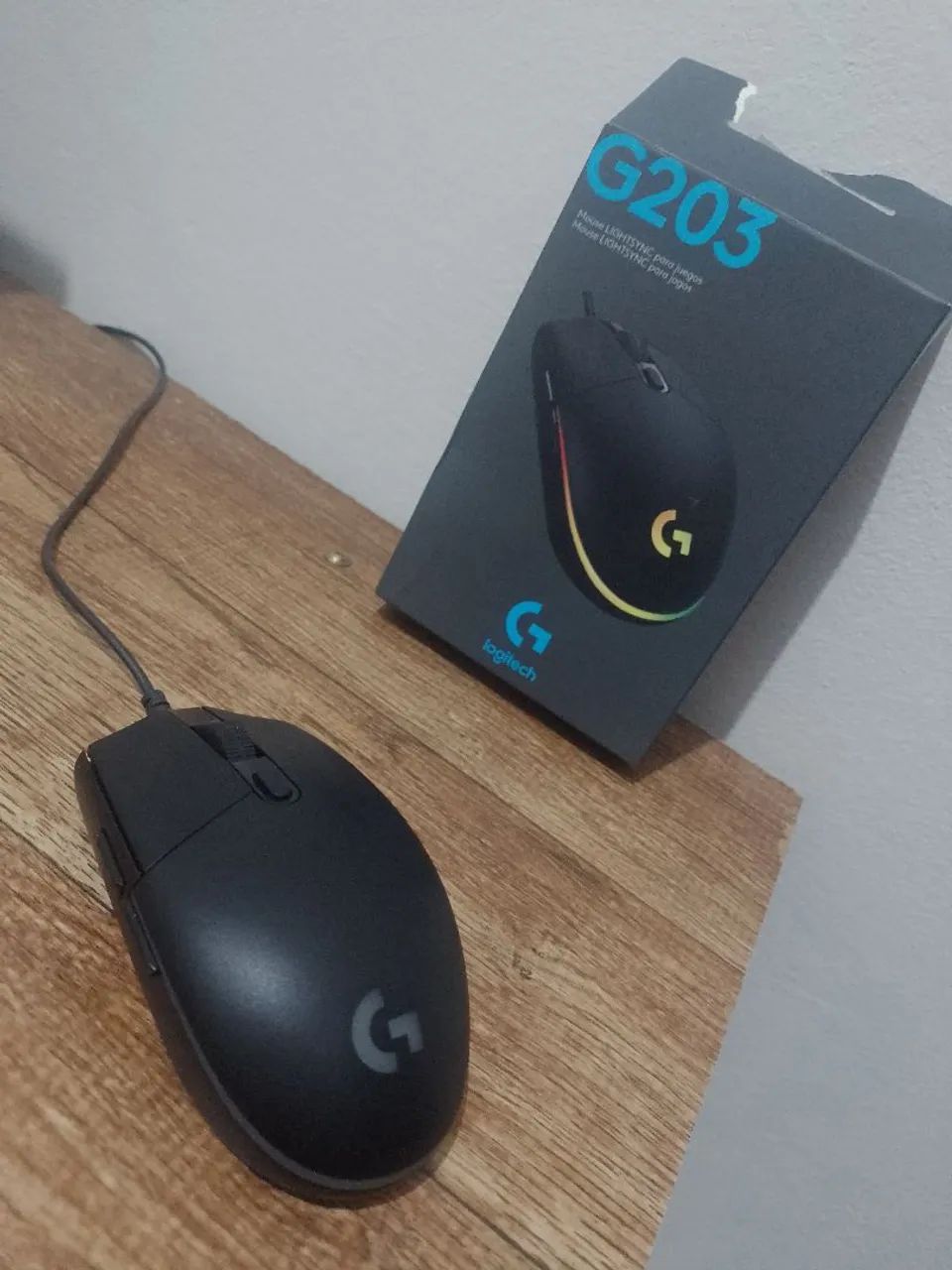 Mouse Gamer G203 Logitech  - Foto 3