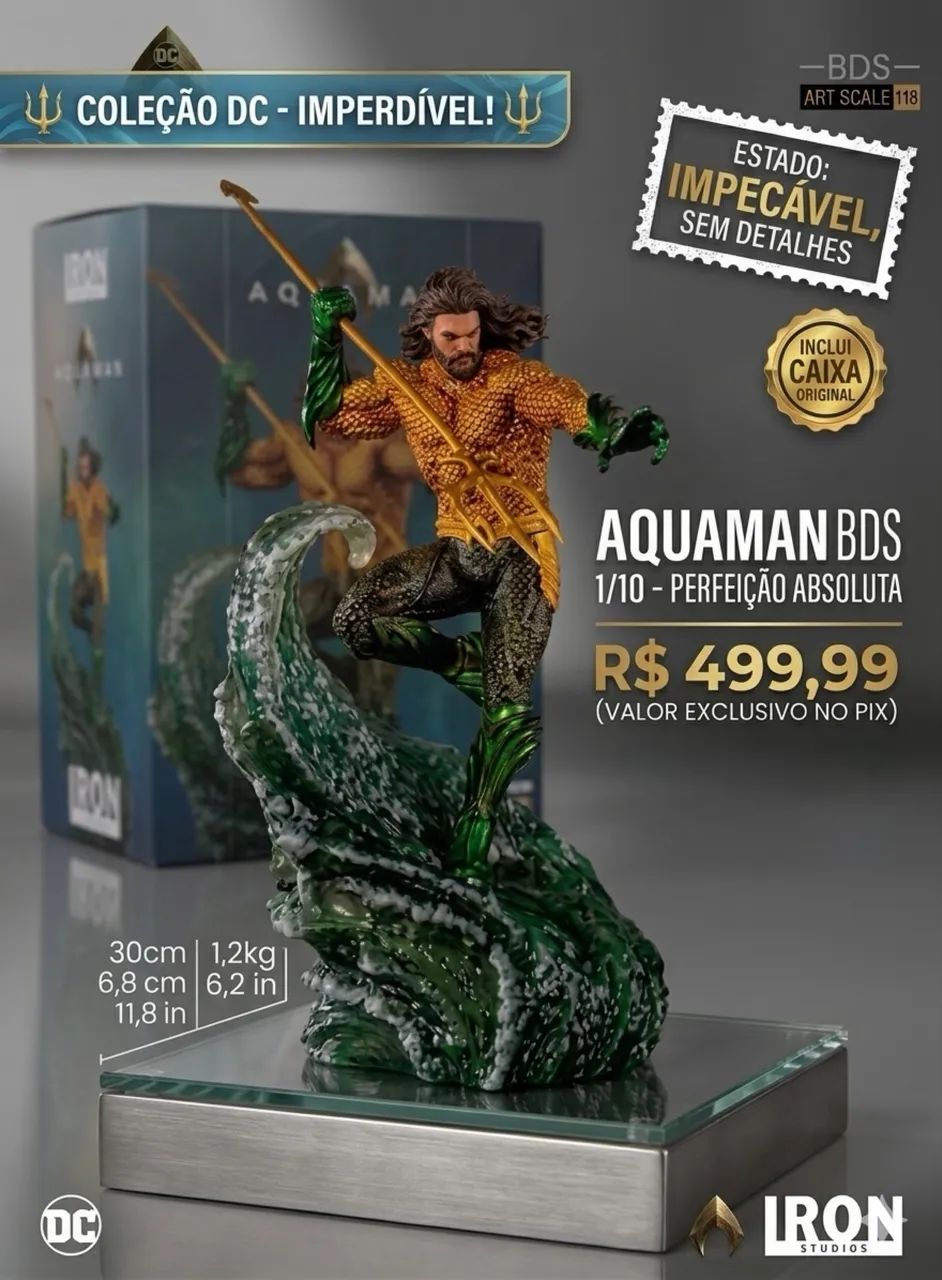 Aquaman iron studios 
