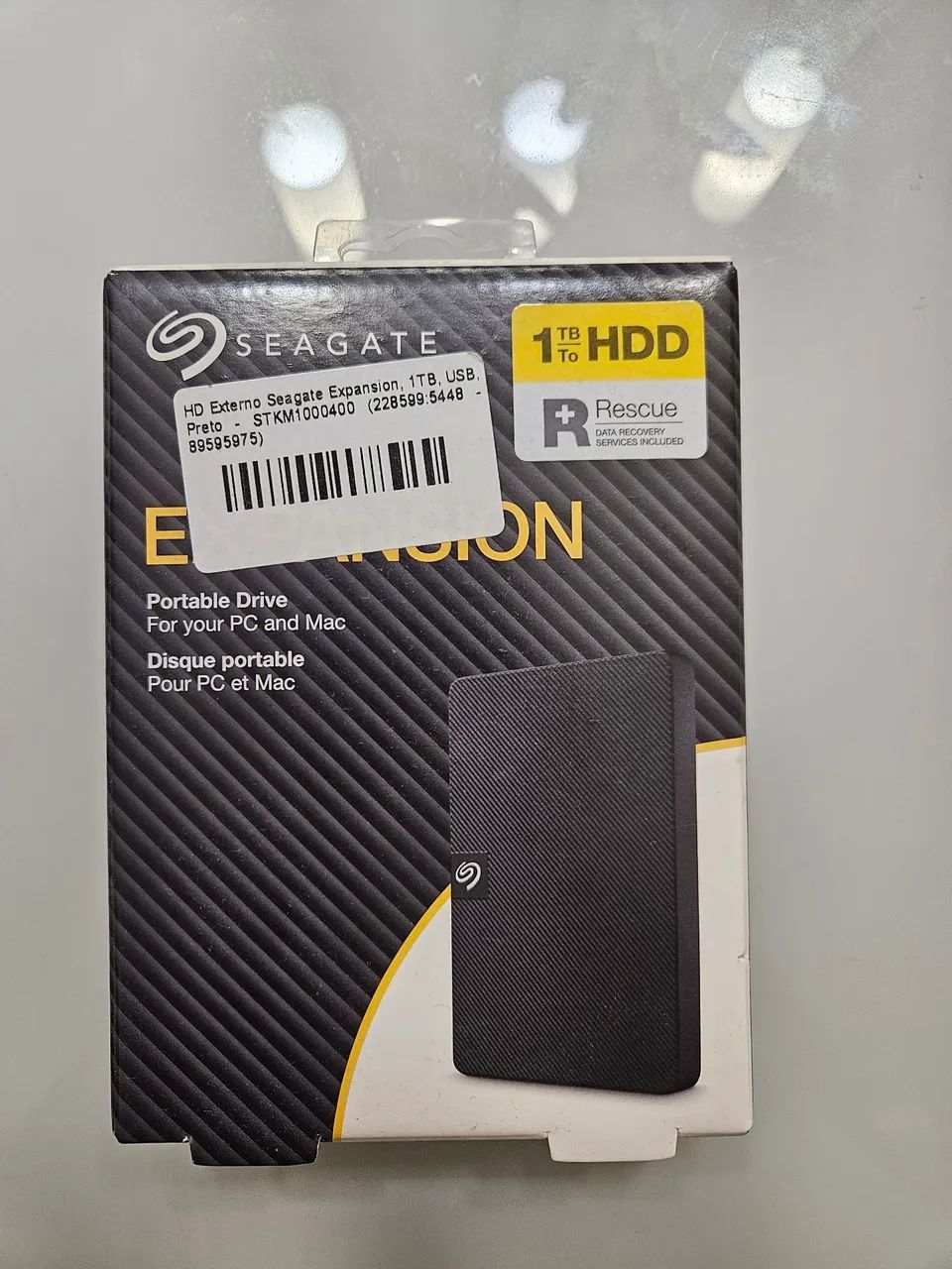 Hd externo Seagate 1TB