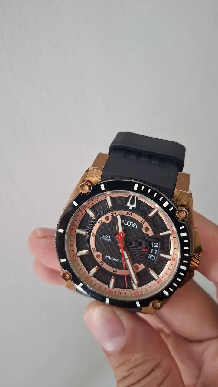 Relógio bulova precisionist rose - Foto 5