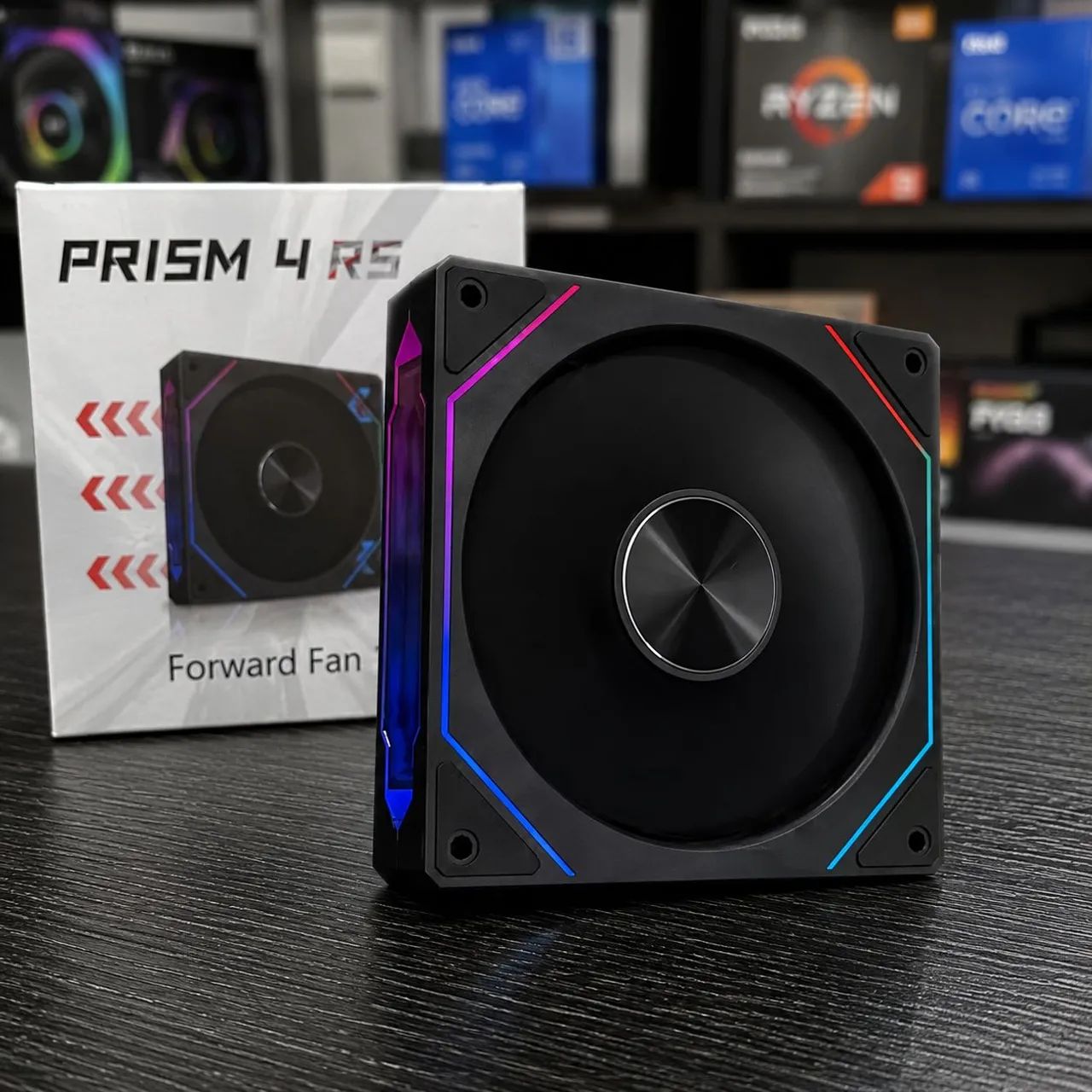 Cooler Fan PRISM 4 RS ARGB 120mm PWM - Alta Performance e Visual Premium