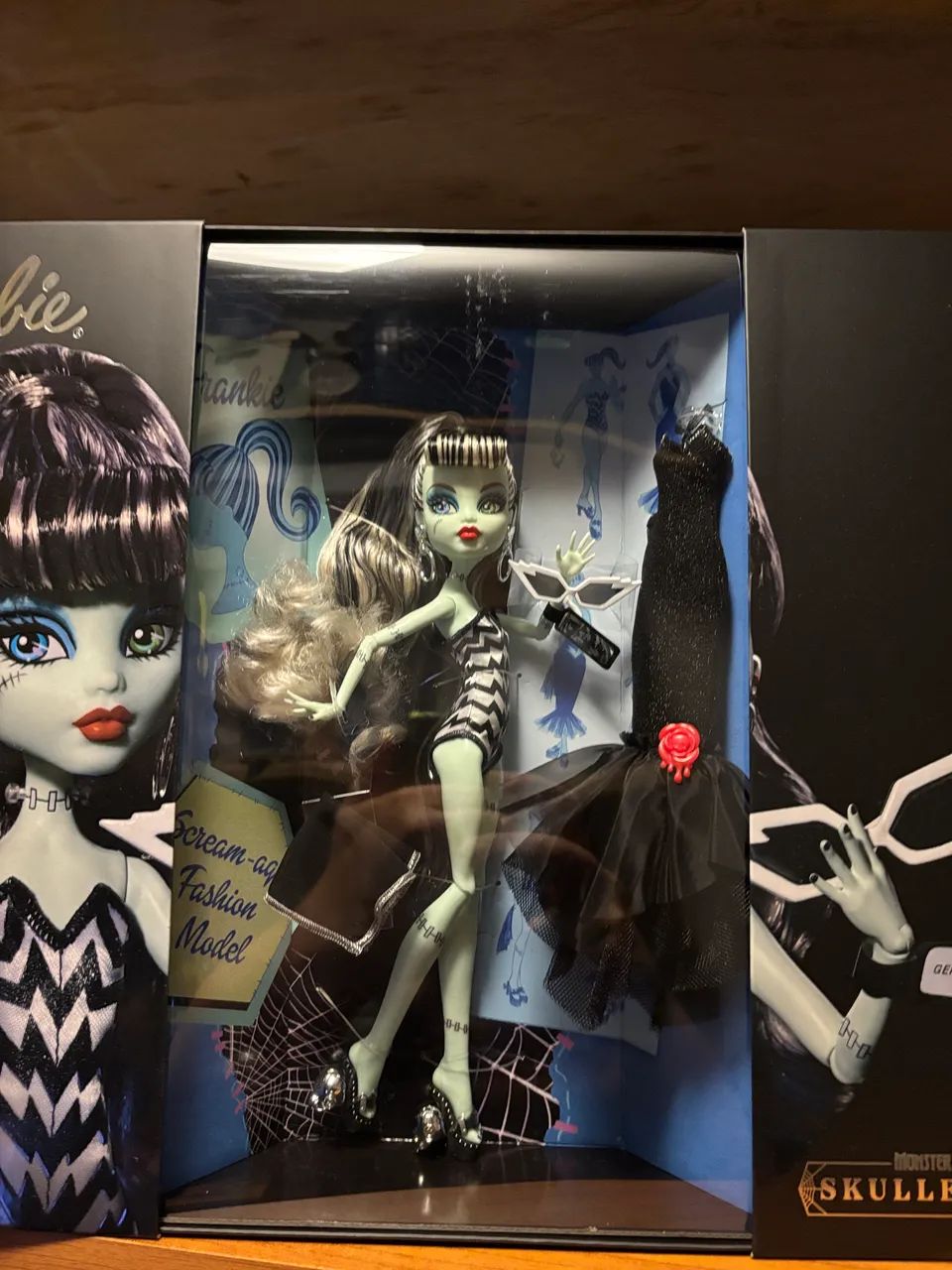 boneca monster high skullector frankie barbie - Foto 4