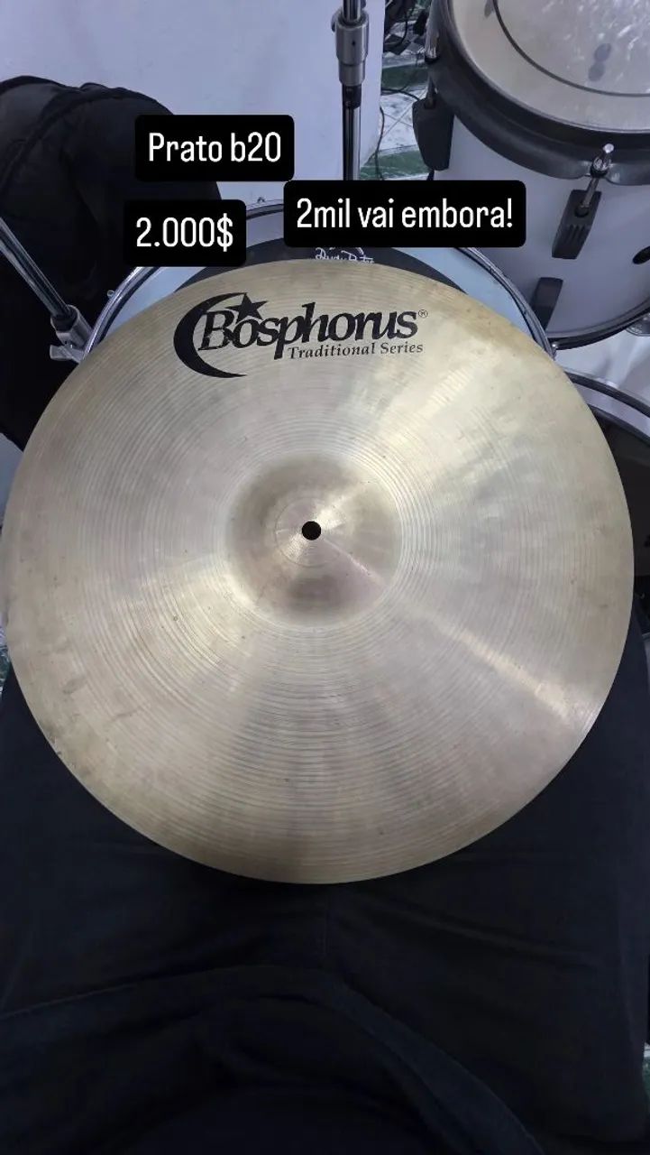 Pratos de bateria - Foto 3