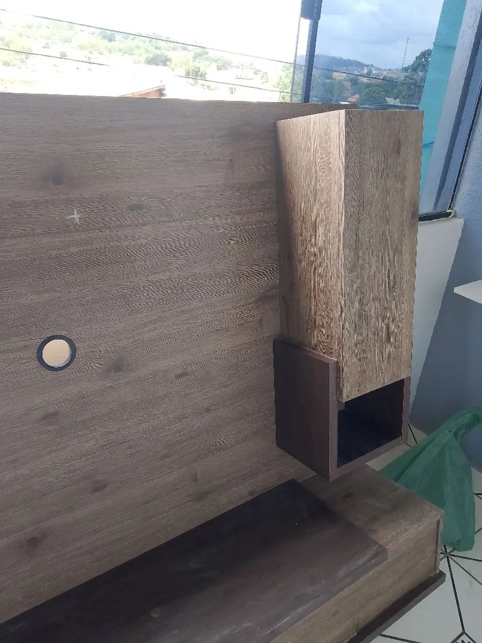 Rack de parede para tv