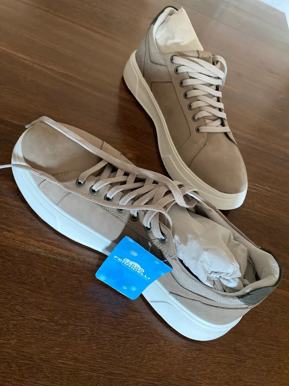 TÊNIS FERRICELLI CASUAL EM COURO  - Foto 3