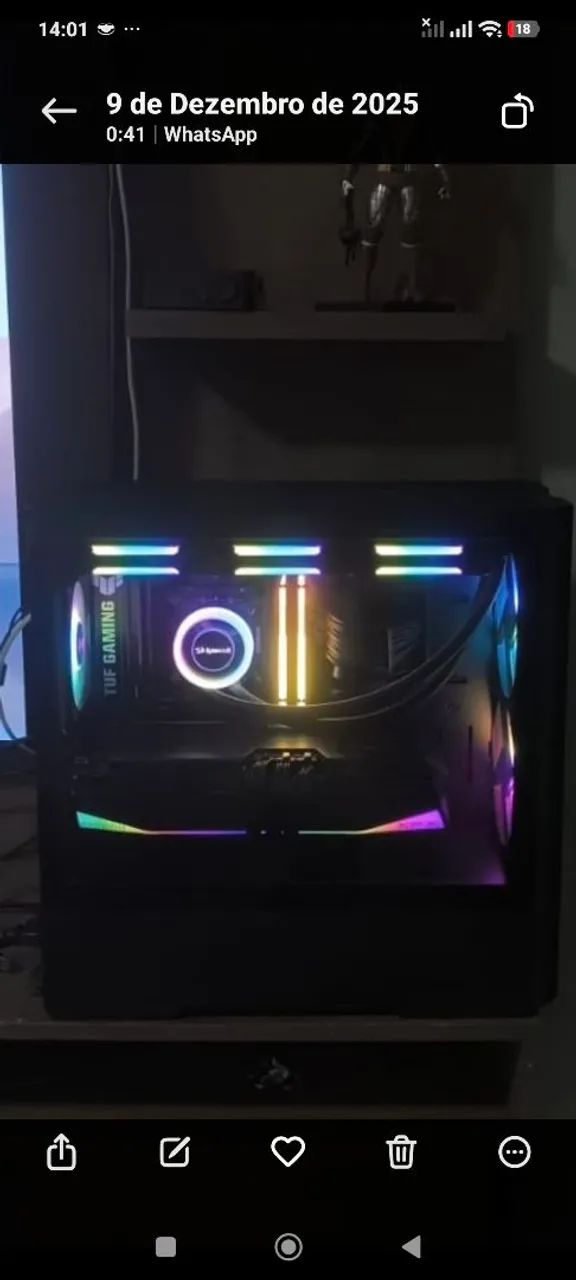 PC GAMER RTX 5070 ti  V/T