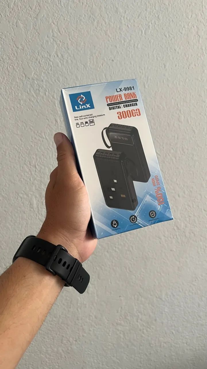 Bateria portátil 30000 mAh 