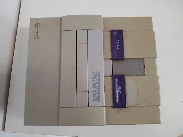 Super Nintendo Fat com 1 controle.
