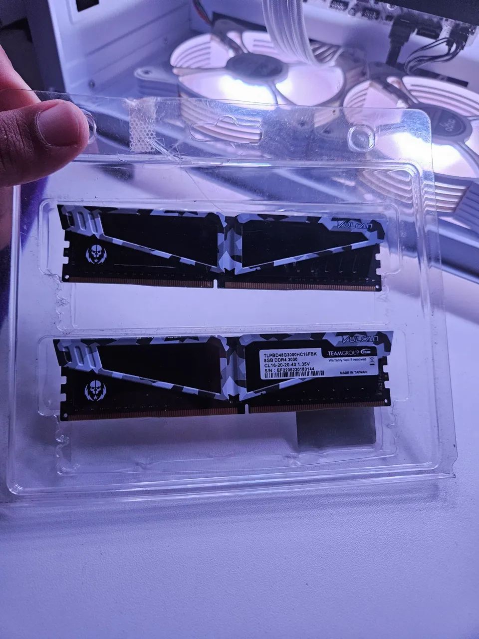 Memória ram DDR4 2X8GB 3000Mhz