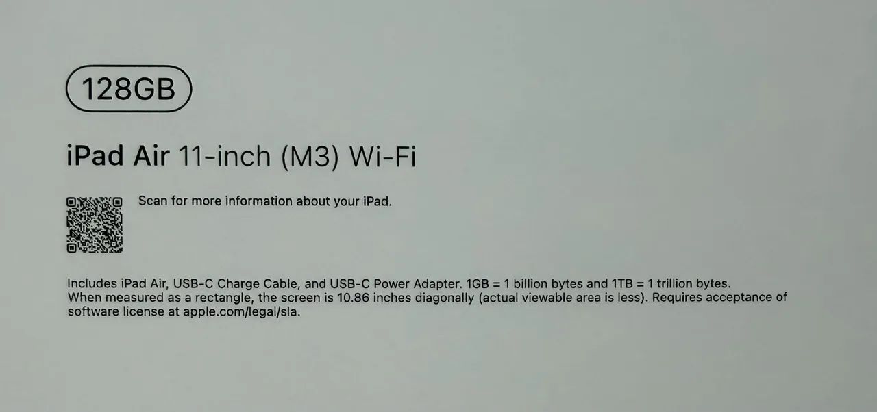 Ipad air m3 11 polegadas 128gb apenas 1 ciclo, apenas 3 dias de ativação ( 128 gb ) - Foto 6