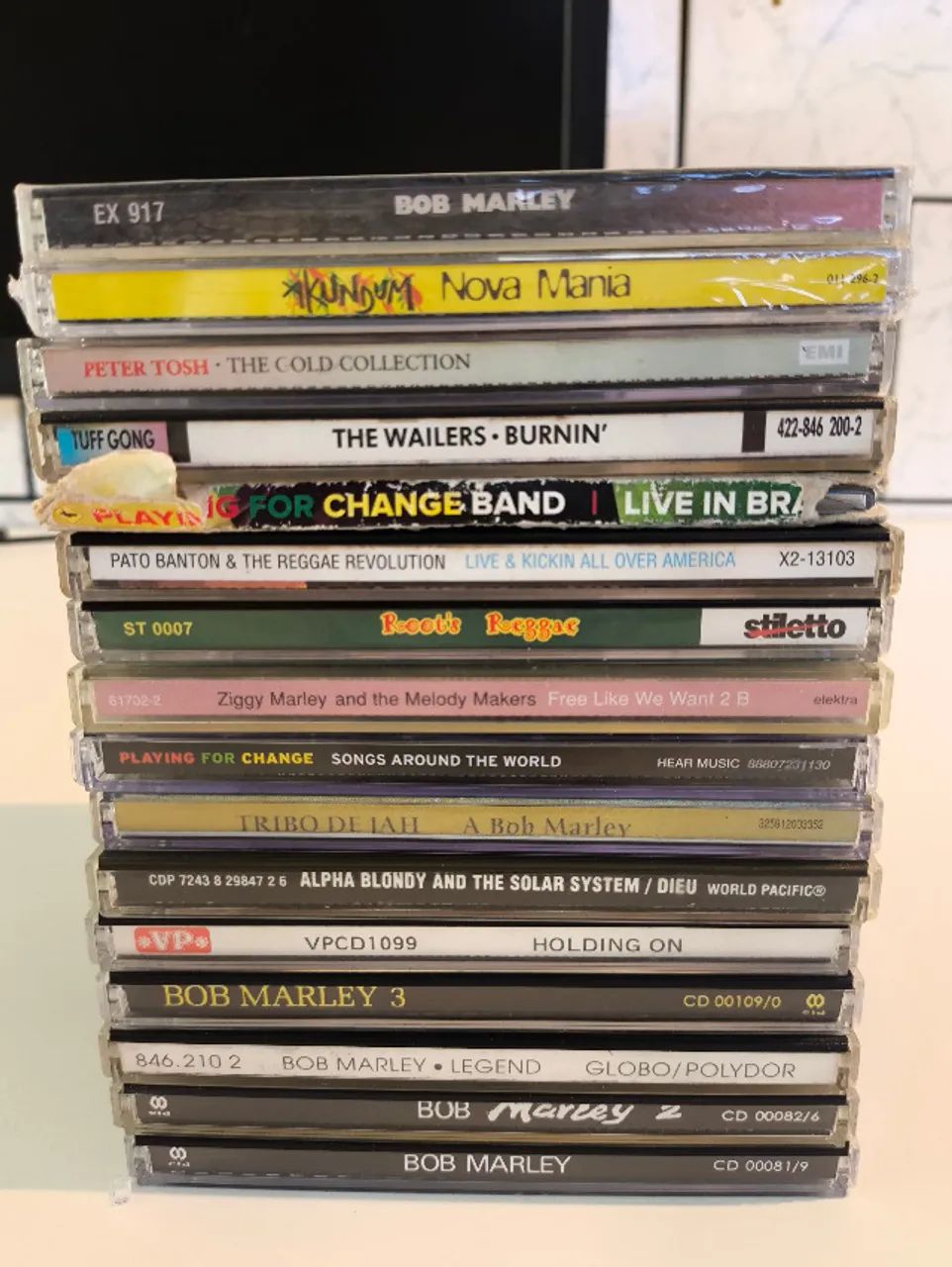 CDs Reggae - 16 CDs (Bob Marley, Peter Tosh e Mais) LOTE FECHADO - Foto 2