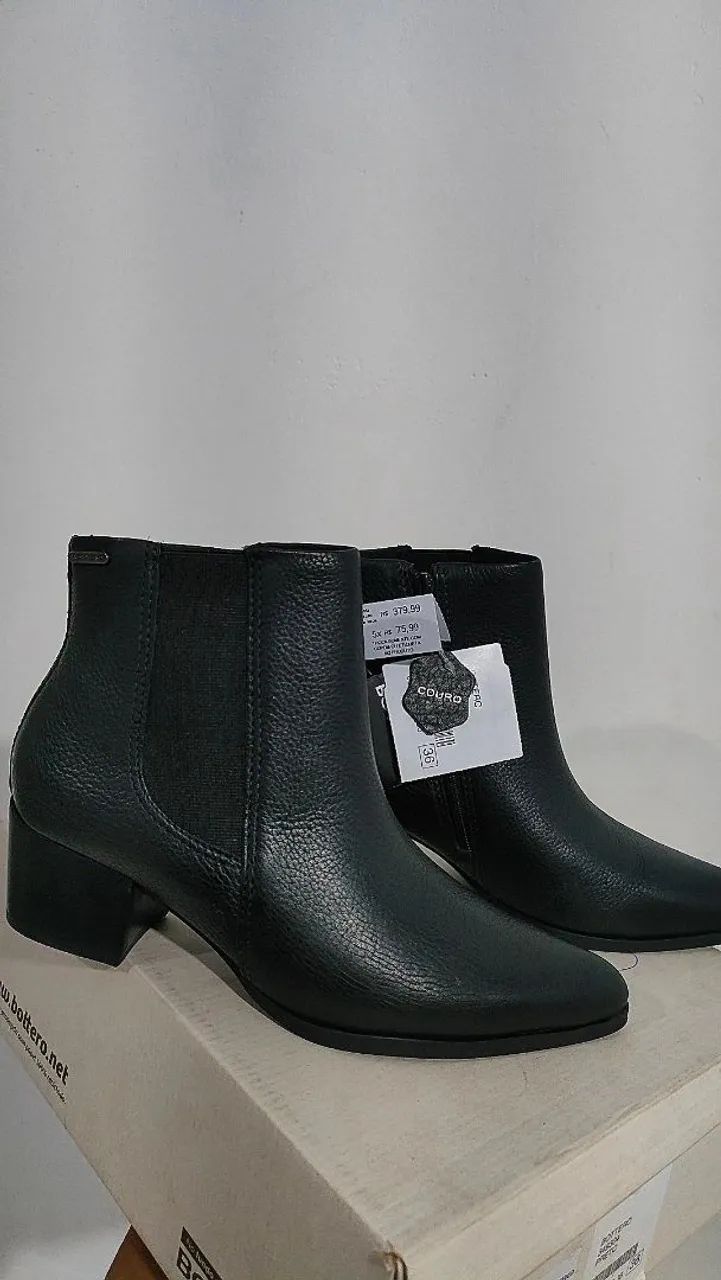 Bota de couro Bottero 