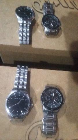 Relógios masculino marcas Armani eRelic