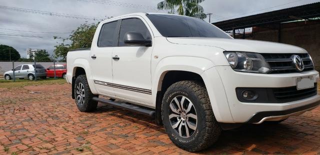 "Carro 18 Mil Abaixo da Tabela Fip"AmarokT. Dark Label 2.0 4x4 Diesel, Cabine Dupla 2015 - Foto 3