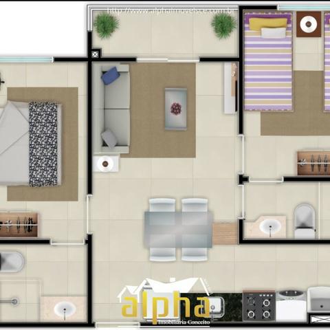 Apartamento no Eusébio, 2 quartos, suítes, 2 vagas de garagem! - Foto 12