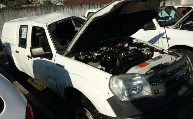 Sucata Ford Ranger XL 4x4 3.0 (Cab Dupla) 2011 para Retirada de Peças