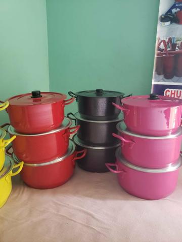 Kit de panelas de restaurantes 3 peças - Foto 2