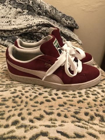 fat lace puma suede