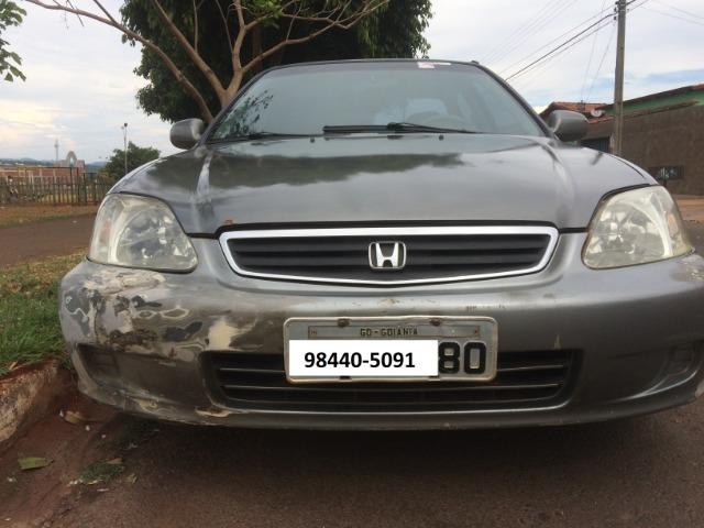 Honda Civic LX 2000/2000 Civic Aut 1.6 16V - Foto 9