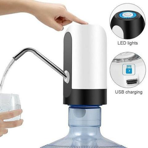 Bomba de Aguá Digital Dispenser Eletronico para Galão de 20 Litros - Loja Natan Abreu