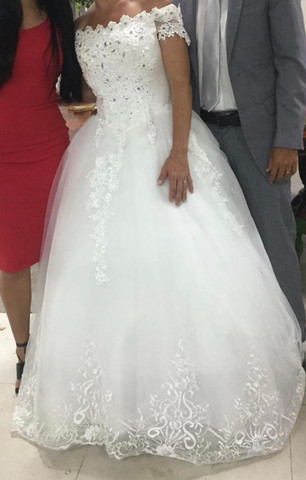 Vendo vestido de noiva de princesa - Foto 4