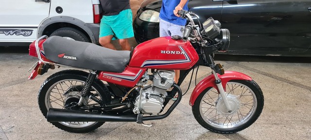 CG 125 ANO 87 ATRASADA P/ INTERIOR COM DOC KLEYTON MOTOS 99405_3033