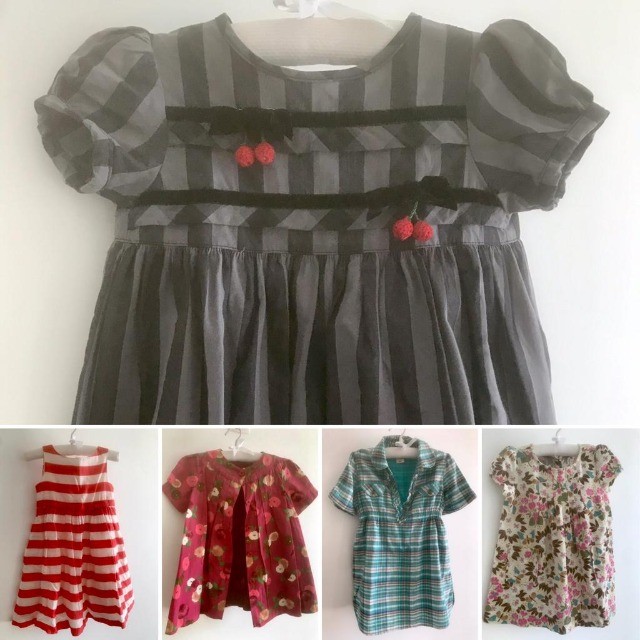 roupas usadas/ vestidos- menina - 2 a 3 anos