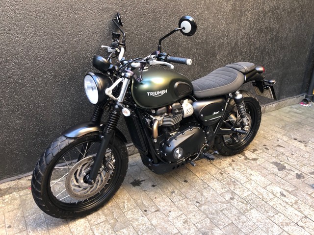 TRIUMPH STREET SCRAMBLER 2018.
