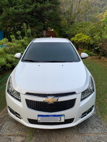 CHEVROLET CRUZE SPORT 2014 BRANCO LT COM GNV IMPERDÍVEL