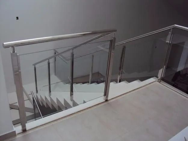 Guarda corpo e corrimão em aço inox. Watsapp * - Foto 4