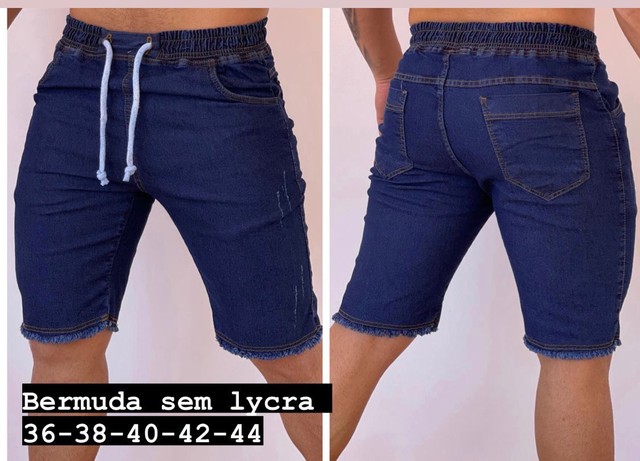 Bermuda jeans masculina  - Foto 5