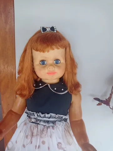 Boneca Antiga Amiguinha Da Estrela 80s - Altura 80cm - R$ 450,00