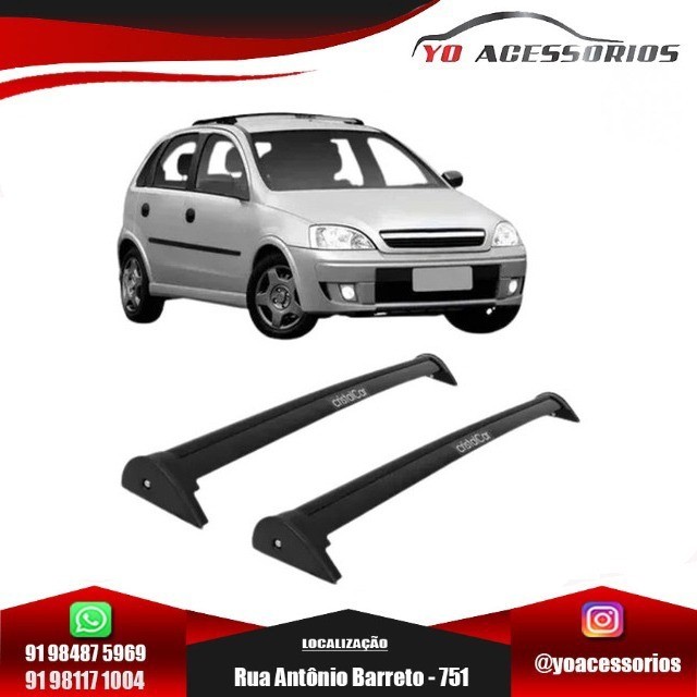 Rack Cristalcar Teto Corsa Hatch 2 4 Portas 2002 Em Diante