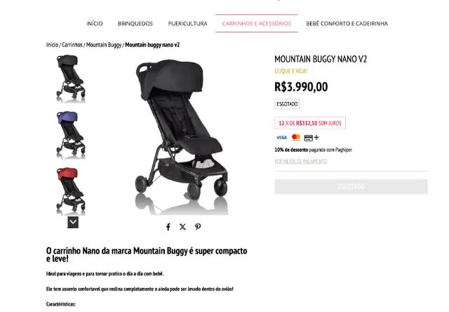 Mountain buggy hotsell nano olx