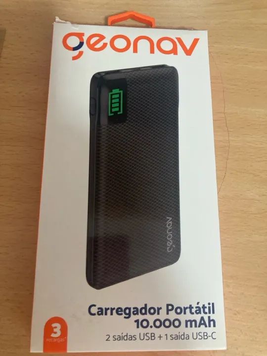 Carregador portátil Geonav