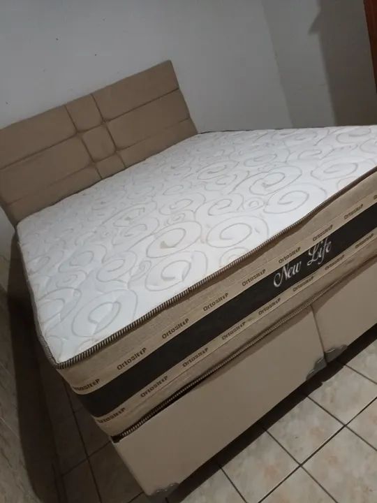 Cama Box Casal  New Life - Foto 3