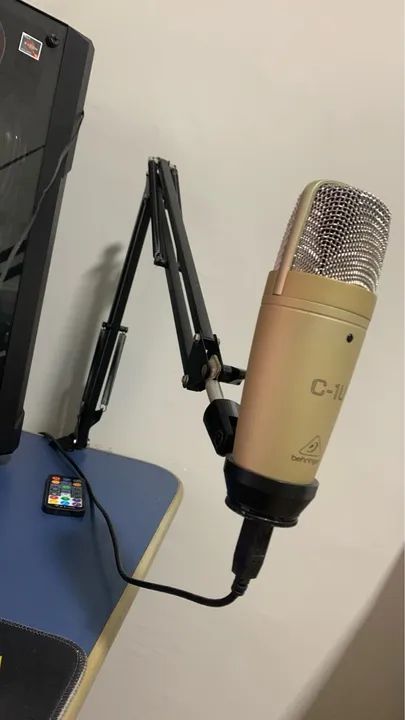 Microfone Behringer C-1u + Suporte  - Foto 3