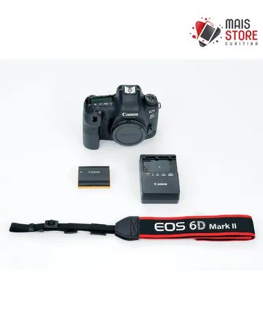 Câmera Digital Canon EOS 6D Mark II 26.2MP 3.0" (Novo/Lacrado) - Foto 4