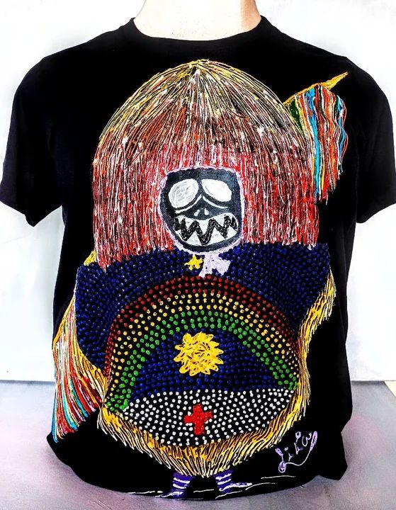 Camisetas personalizadas pintadas à mão  - Foto 2