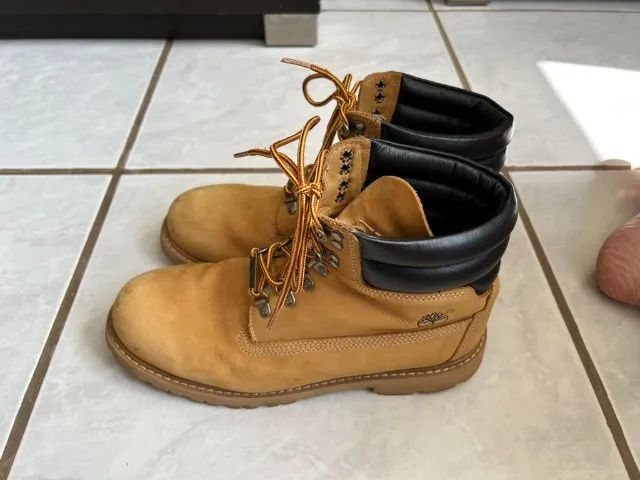 Bota timberland best sale brooklyn amarela