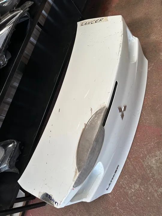 Tampa traseira Mitsubishi Lancer 2011 2019  - Foto 4