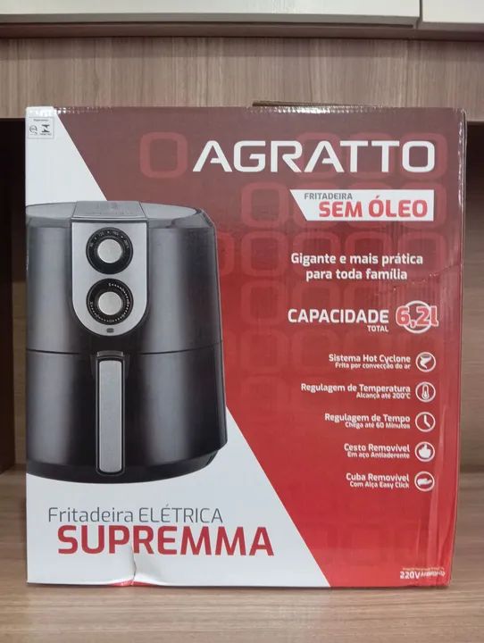 AIRFRYER NOVA 6.2 LT - Foto 2