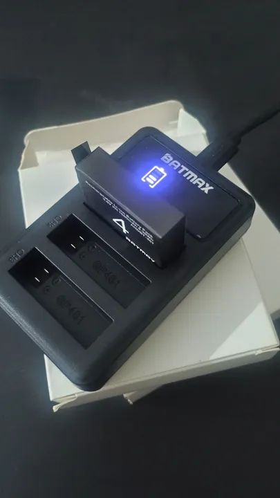 Carregador Batmax triplo Gopro 4 novo na caixa  - Foto 2