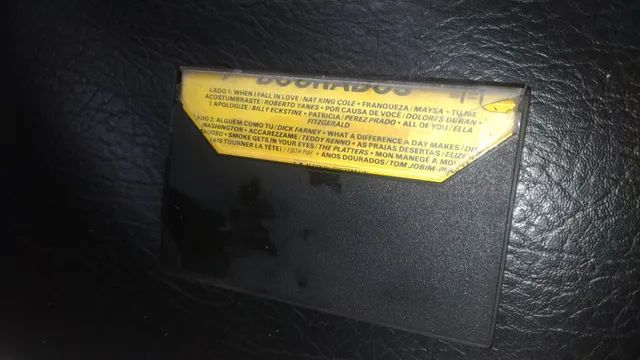 Fita K7 Cassete Anos Dourados, original, bom estado. - Foto 2