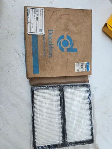 Komatsu filtro de ar cabine novo donaldson P500204